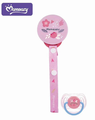 Attache tétine bébé MomEasy – Anti-chute & pratique (sans BPA)