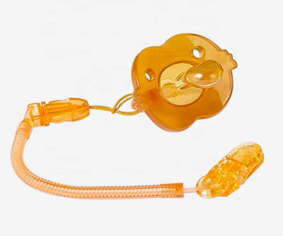 Tétine bébé avec attache sécurisée – Anti-chute & hygiénique (sans BPA)